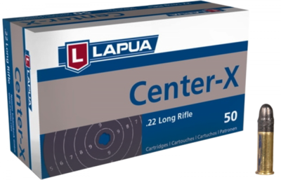 Lapua Center-X .22LR Match Per 50