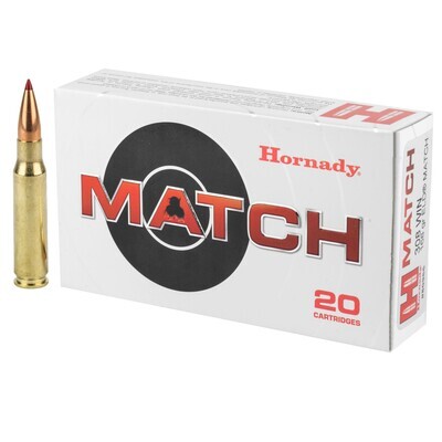 Hornady 308 Winchester 168 gr ELD® Match Per 20