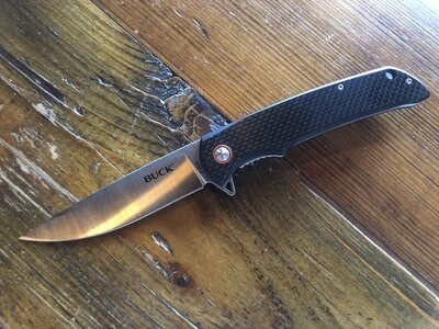 Buck Haxby 259 Carbon Folding Knife