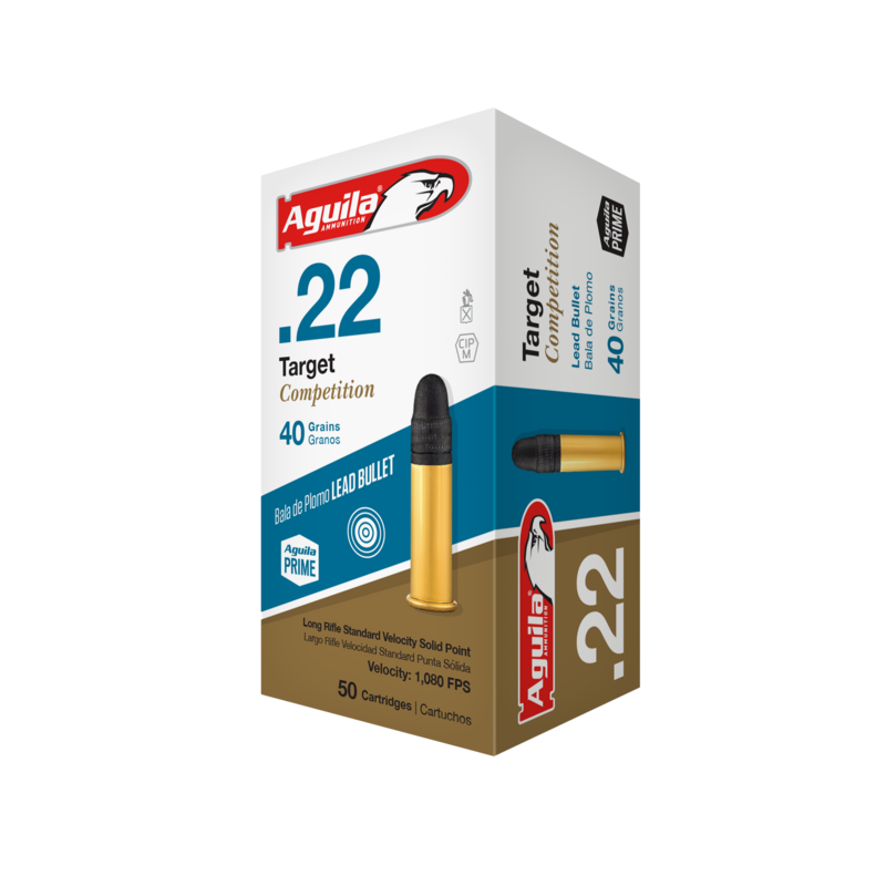 Aguila .22LR Target Competition 40gr Solid Per 50