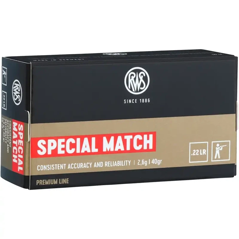 RWS Special Match .22LR Per 50