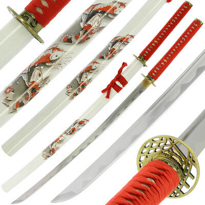 Handmade Katana Sword - Koi