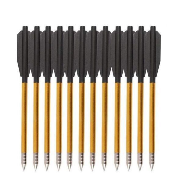 Anglo Arms 12 x Aluminium Pistol Crossbow Bolts