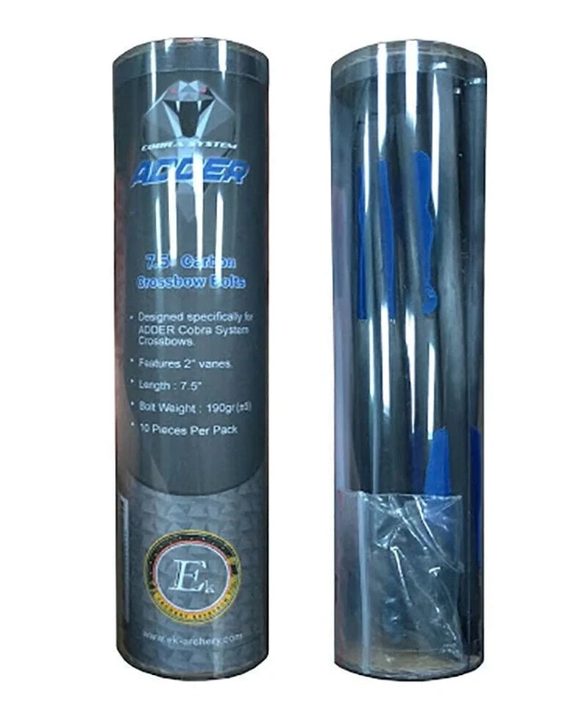 EK Archery Cobra RX Adder Carbon Crossbow Bolts - Pack Of 10