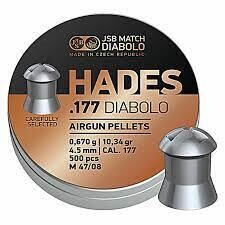 JSB Hades .177 Air Rifle Pellets Tin x 500