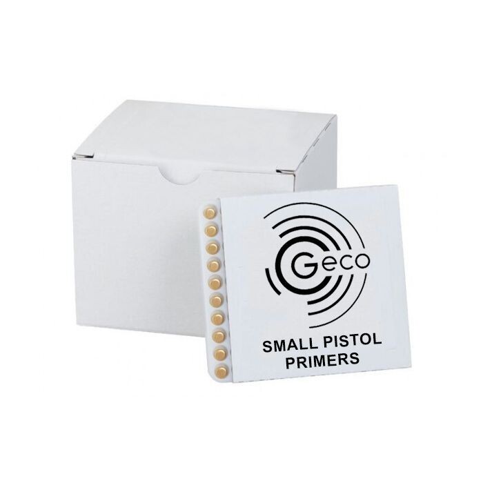 Geco Small Pistol Primers x 100