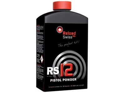Reload Swiss RS12 Pistol Powder