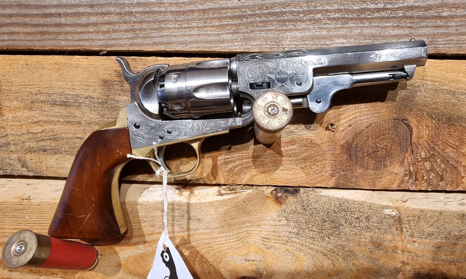 S/H Pieta 1857 Colt Sheriff .44 Muzzle Loading Revolver