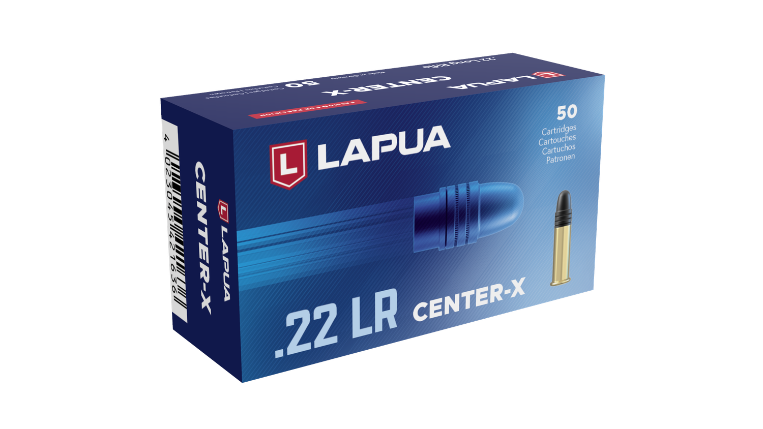Lapua Center-X .22LR Match Per 50