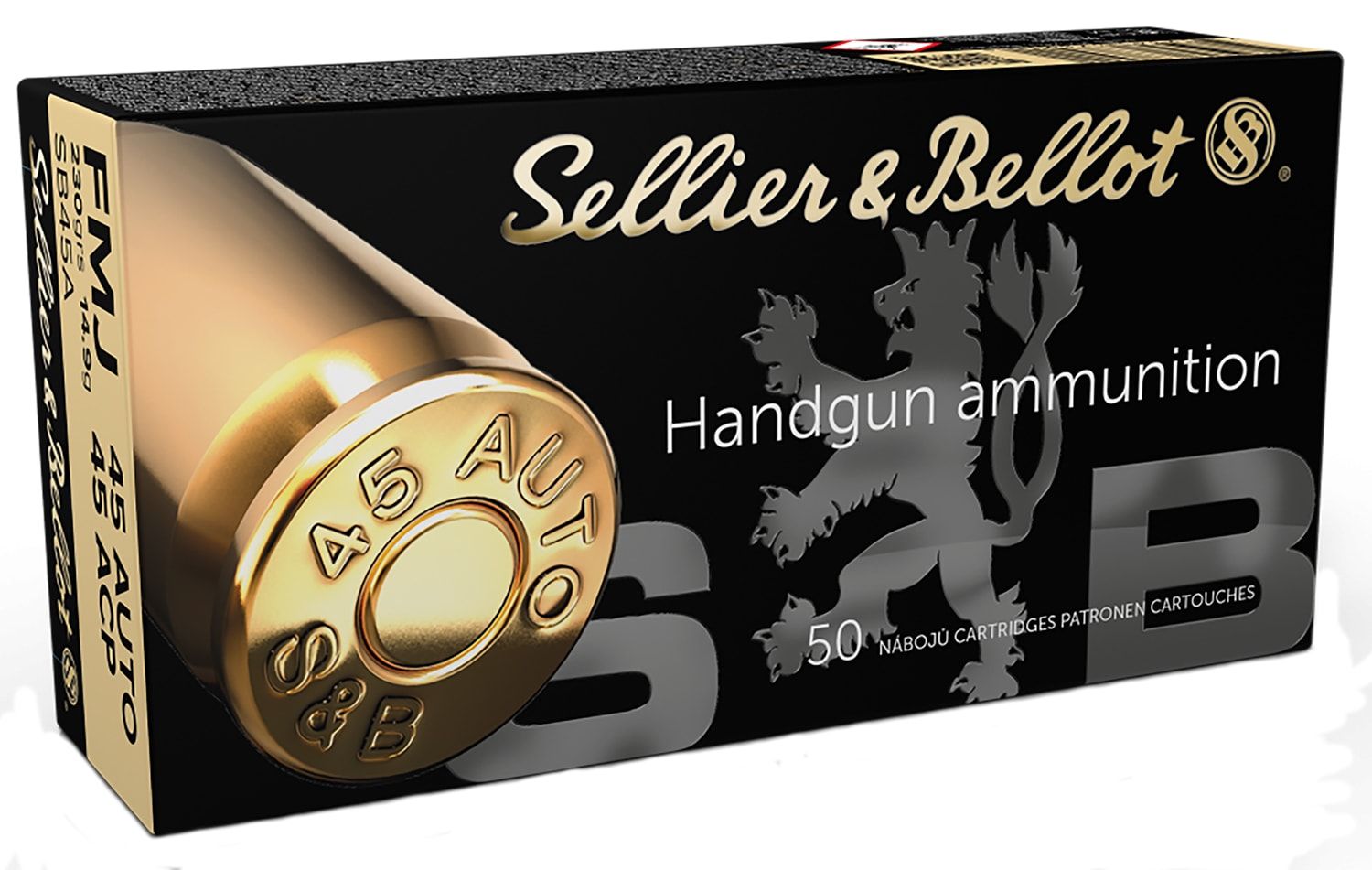 S&B .45ACP 230gr FMJ per 50