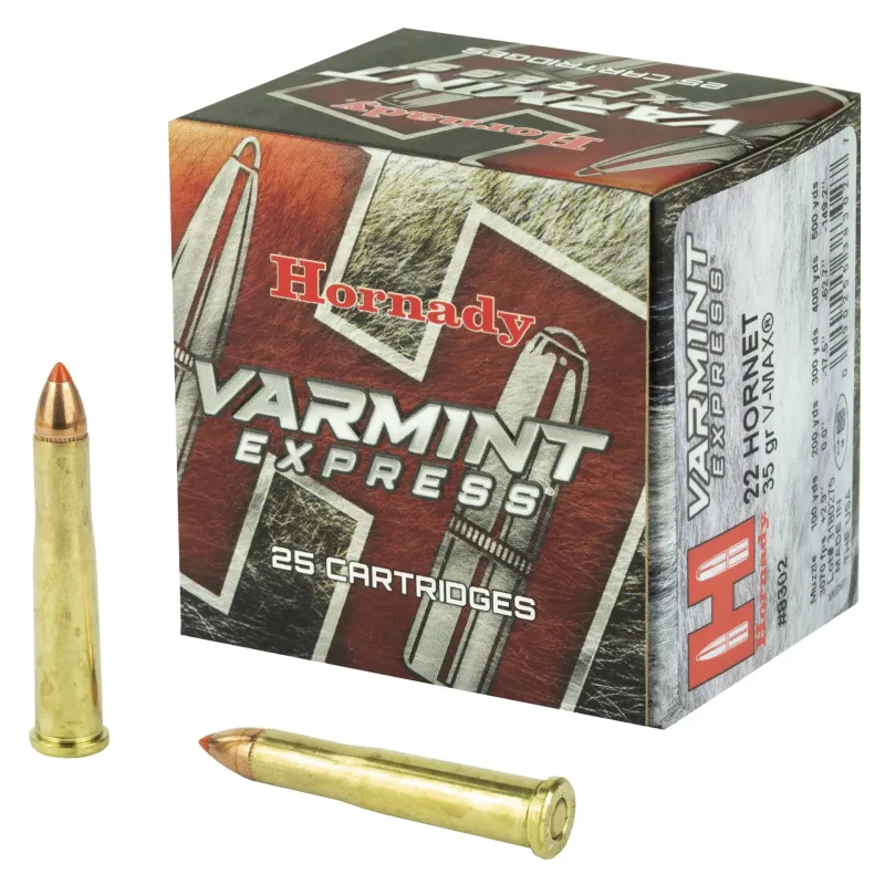 Hornady 22 Hornet 35 gr V-MAX® Per 25