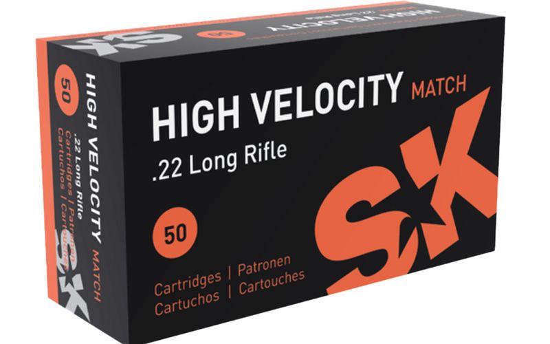 SK High Velocity Match .22LR Per 50