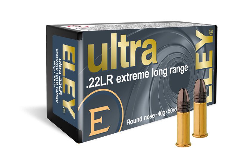 ELEY Ultra Extreme Long Range .22LR Ammunition x 100