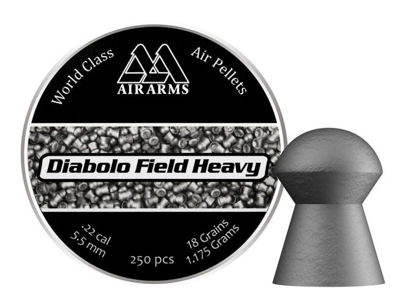 Air Arms Diabolo Field Heavy .22 Pellets x 250