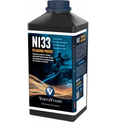 Vihtavuori N133 Rifle Powder 1kg Bottle