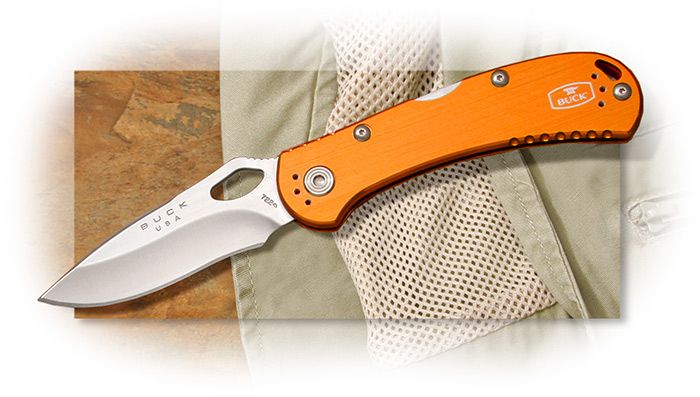 Buck 722 Spitfire Folding Knife - Orange