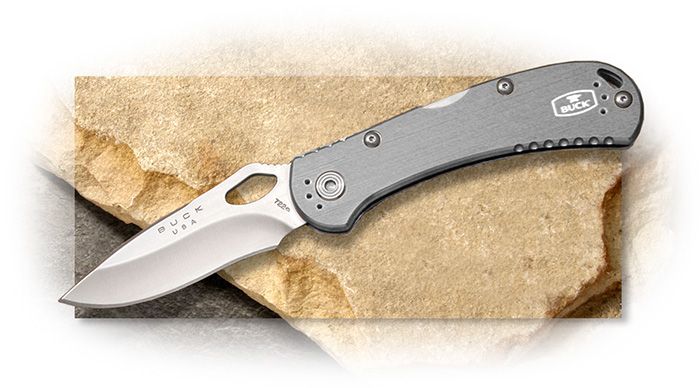 Buck 722 Spitfire Folding Knife - Grey