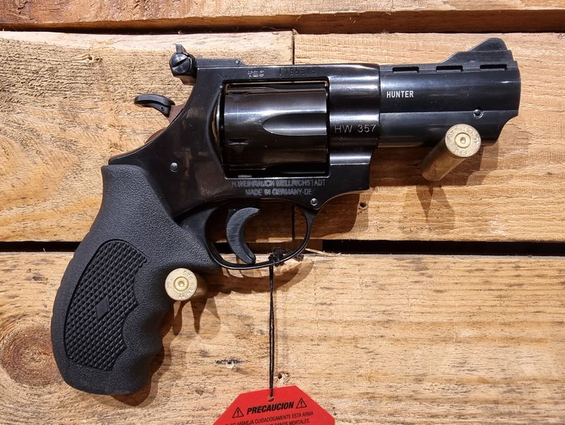 Weihrauch HW357T 2 Shot Humane Dispatch Revolver .38/357 New.