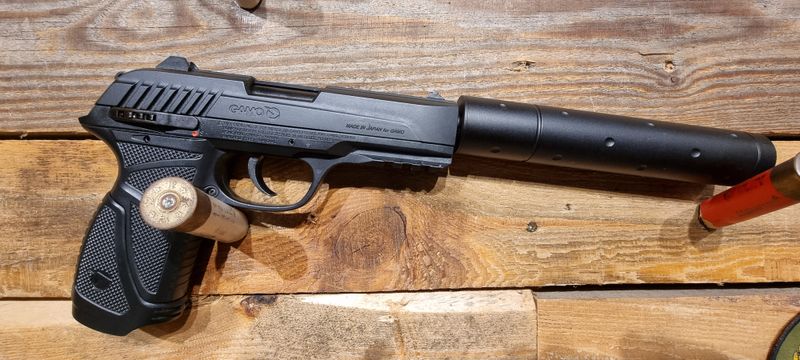 S/H Gamo PT85 .177 Blowback Suppressed.