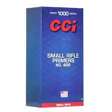 CCI 400 Small Rifle Primers x 100