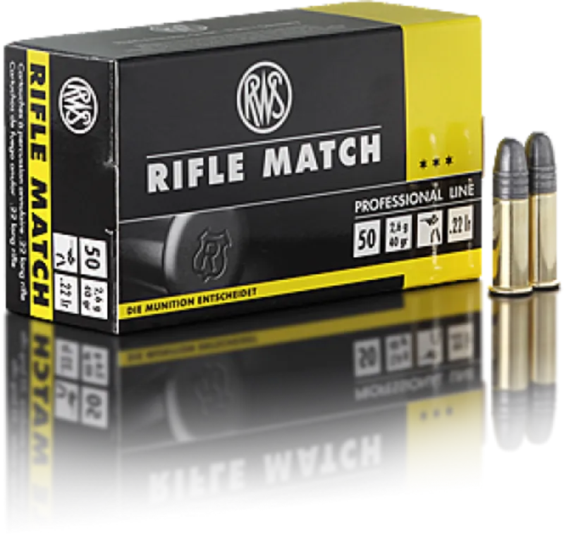 RWS Rifle Match .22LR Per 50