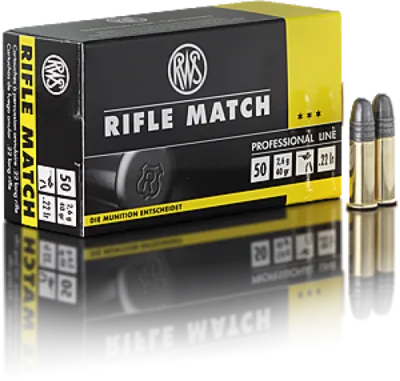 RWS Rifle Match .22LR Per 50 RWS Rifle Match .22LR Per 50