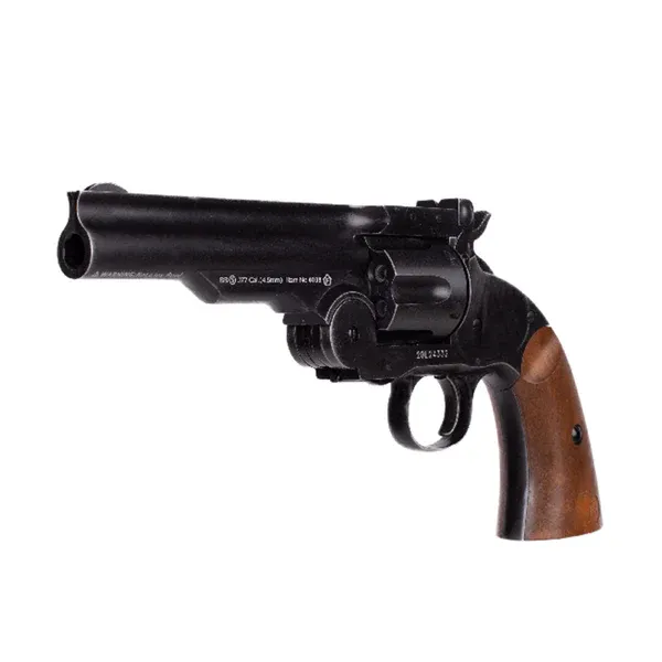 Barra Schofield 5" Aged Steel 4.5mm BB CO2 Pistol