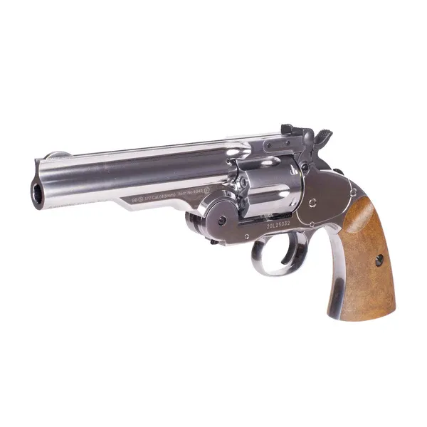 Barra Schofield 5" Chrome 4.5mm BB CO2 Pistol
