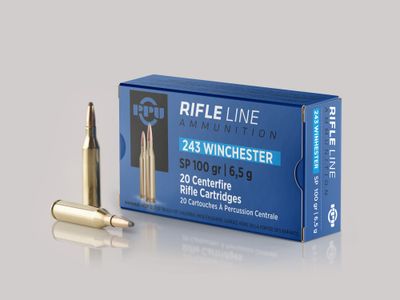 243 Win SP 100gr PPU Rifle Ammuntion Per 20