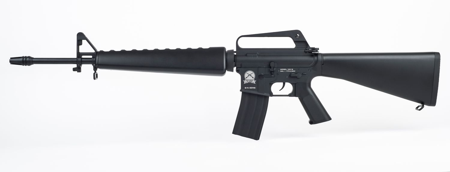 Brothers In Arms M16 A1 CO2 Tactical Air Rifle 4.5MM BB
