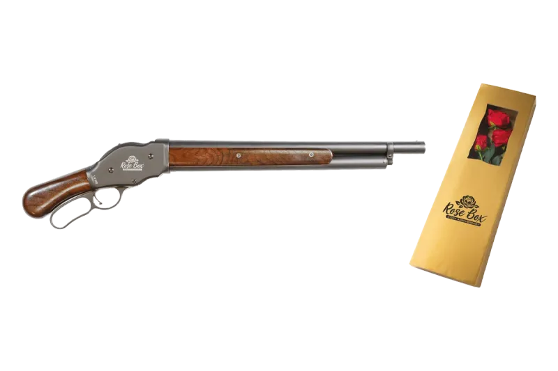 Chiappa Model 1887 Lever Action Bootleg Shotgun 12g - Rose Box