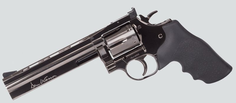 ASG Dan Wesson 715 6" Steel Grey .177 Pellet CO2 Pistol