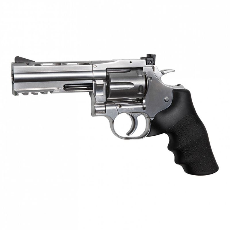 ASG Dan Wesson 715 4" Silver .177 Pellet CO2 Air Pistol