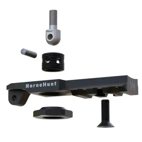 NorneHunt Quick Detatch Picatinny Adapter QD Stud
