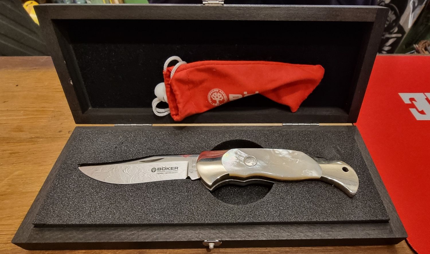 S/H Boker Scout Mother of Pearl Folding Knife