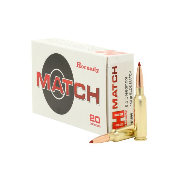 Hornady 6.5 Creedmoor 140 gr ELD® Match Per 20