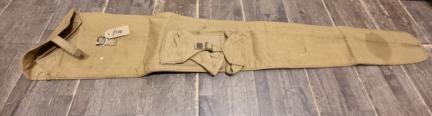 Genuine WW2 Lee Enfield Canvas Rifle Bag