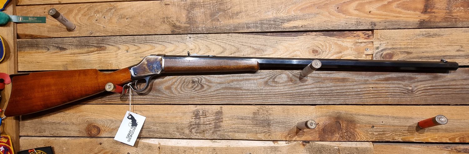 S/H Uberti 1885 Hi Wall 38-55 Falling Block Rifle