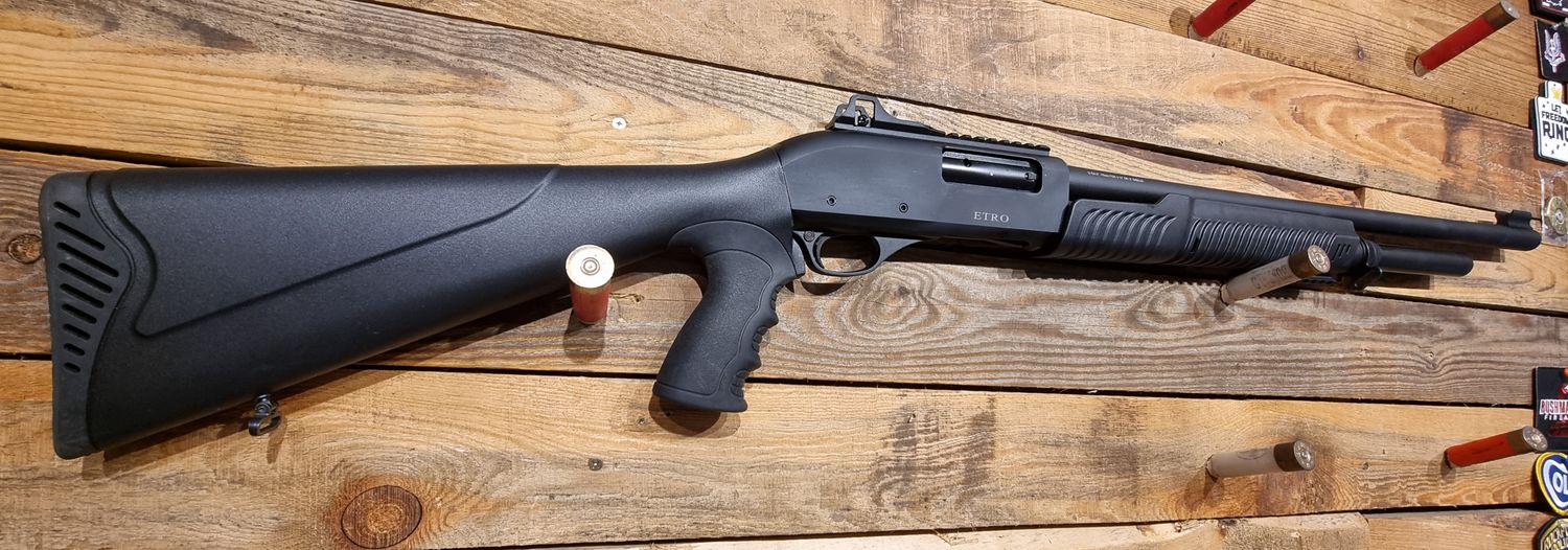 S/H ATA Etro 10 Tactical 12g Pump Action Shotgun