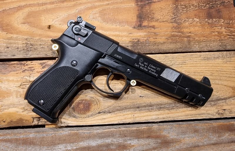 S/H Umarex Walther CP88 6" Comp .177 Pellet Air Pistol