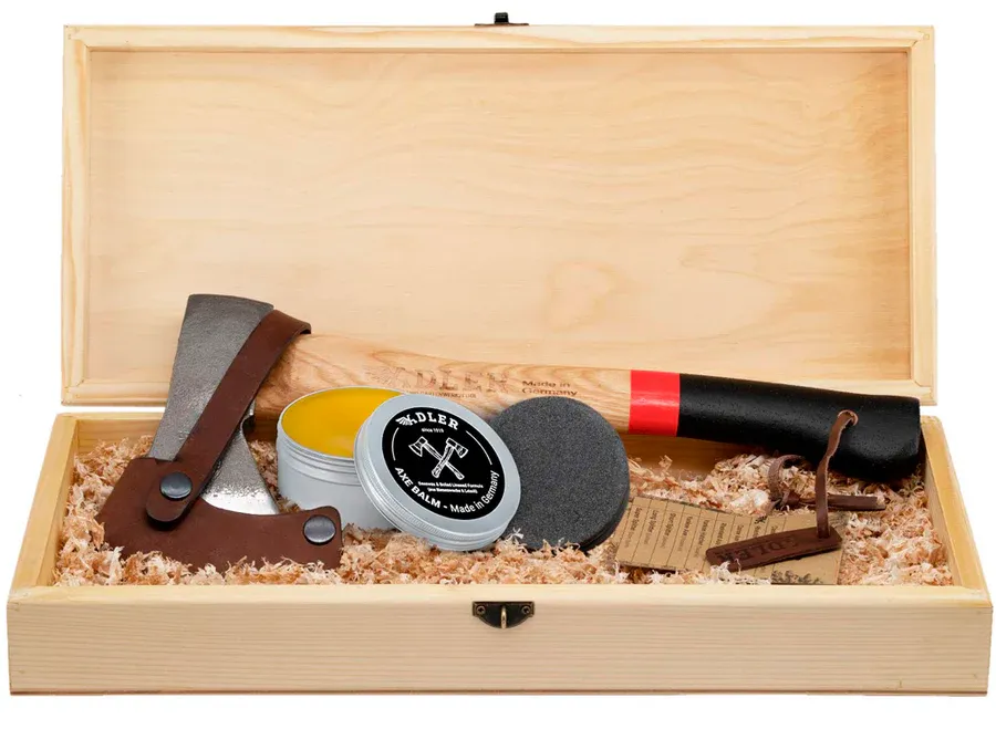 Adler Rheinland Axe Hatchet Gift Set