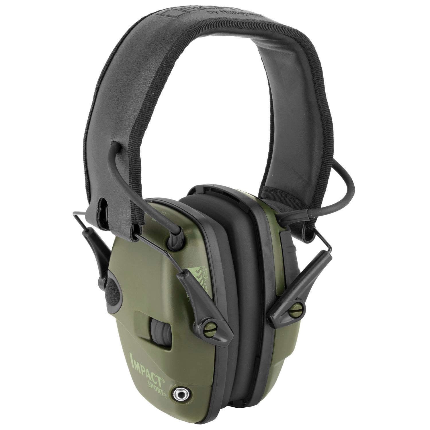 Genuine Howard Leight Shooting Electronic Ear Defenders Impact Sport - OD Green.