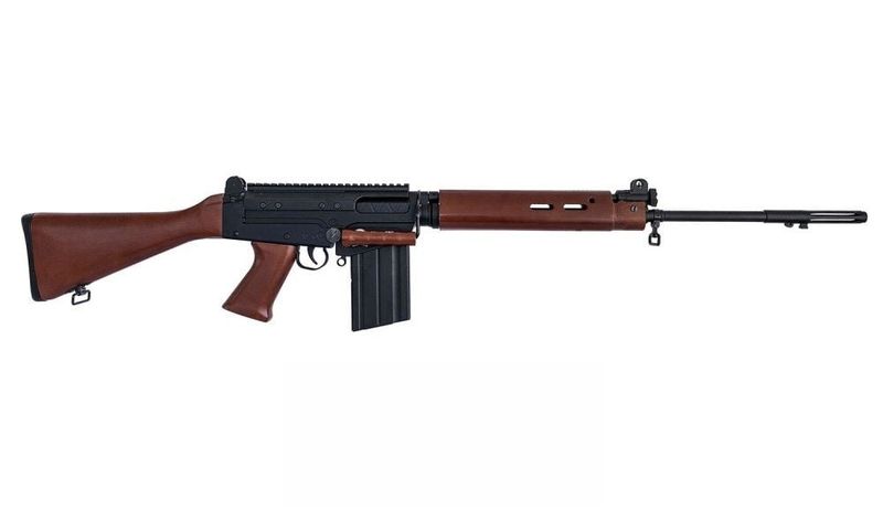 Brothers In Arms L1A1 SLR Premium Edition - Wood CO2 Air Rifle 4.5MM BB