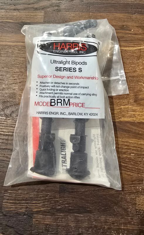 Harris BRM Ultralight Series S 6 - 9" Bipod