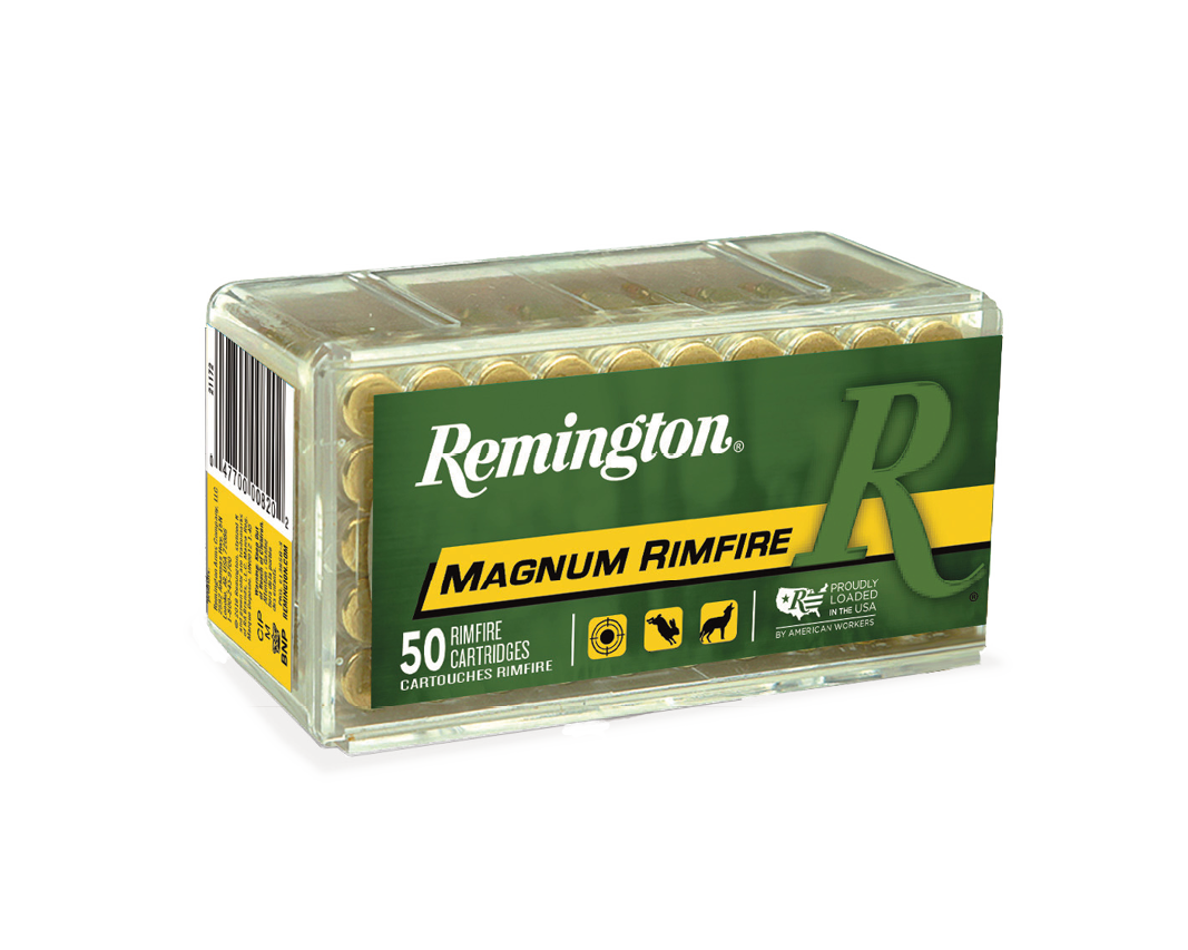 Remington Magnum Rimfire 22WMR 40gr PSP Per 50