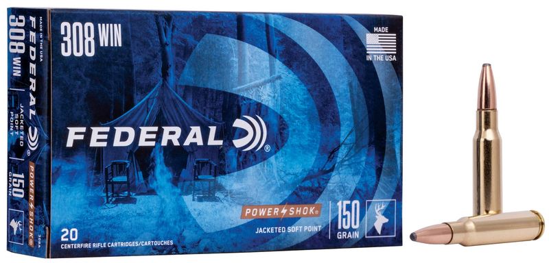 Federal 308 Win 150gr Power-Shok JSP Per 20