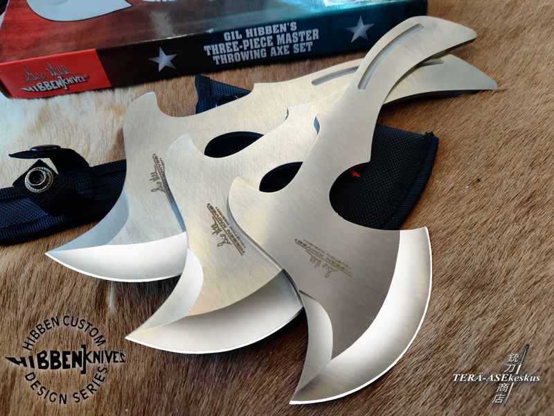 United Cutlery Gil Hibben Throwing Axes - 3pcs