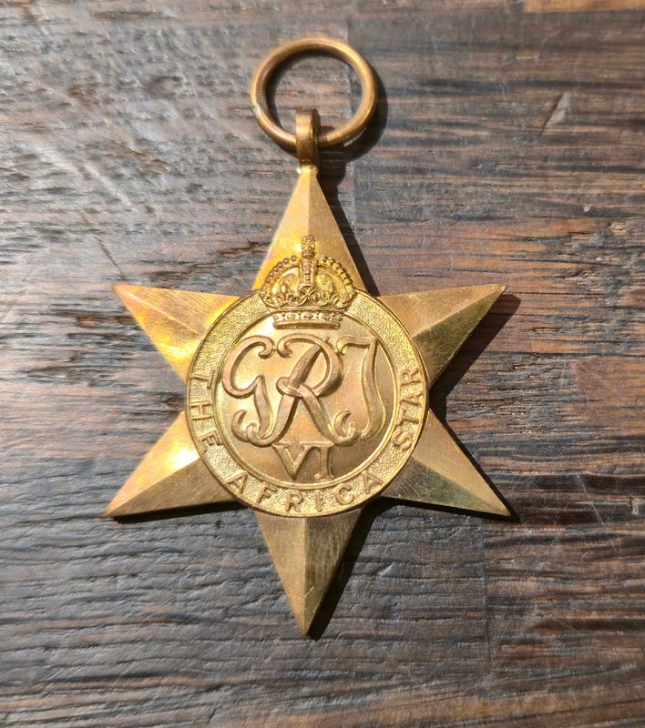 Genuine WW2 British Africa Star Medal