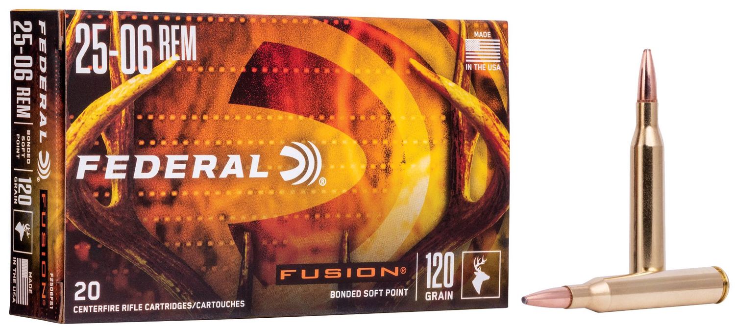 Federal Fusion 120gr 25-06 Rem x 20