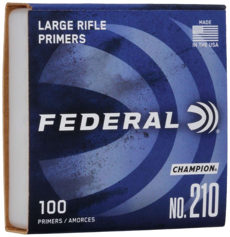 Federal Champion Large Rifle Primers x 100